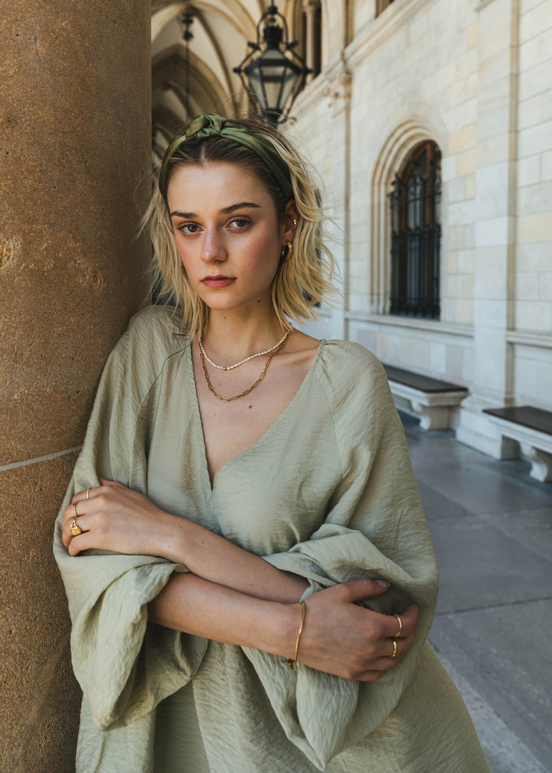 Square Chain Necklace