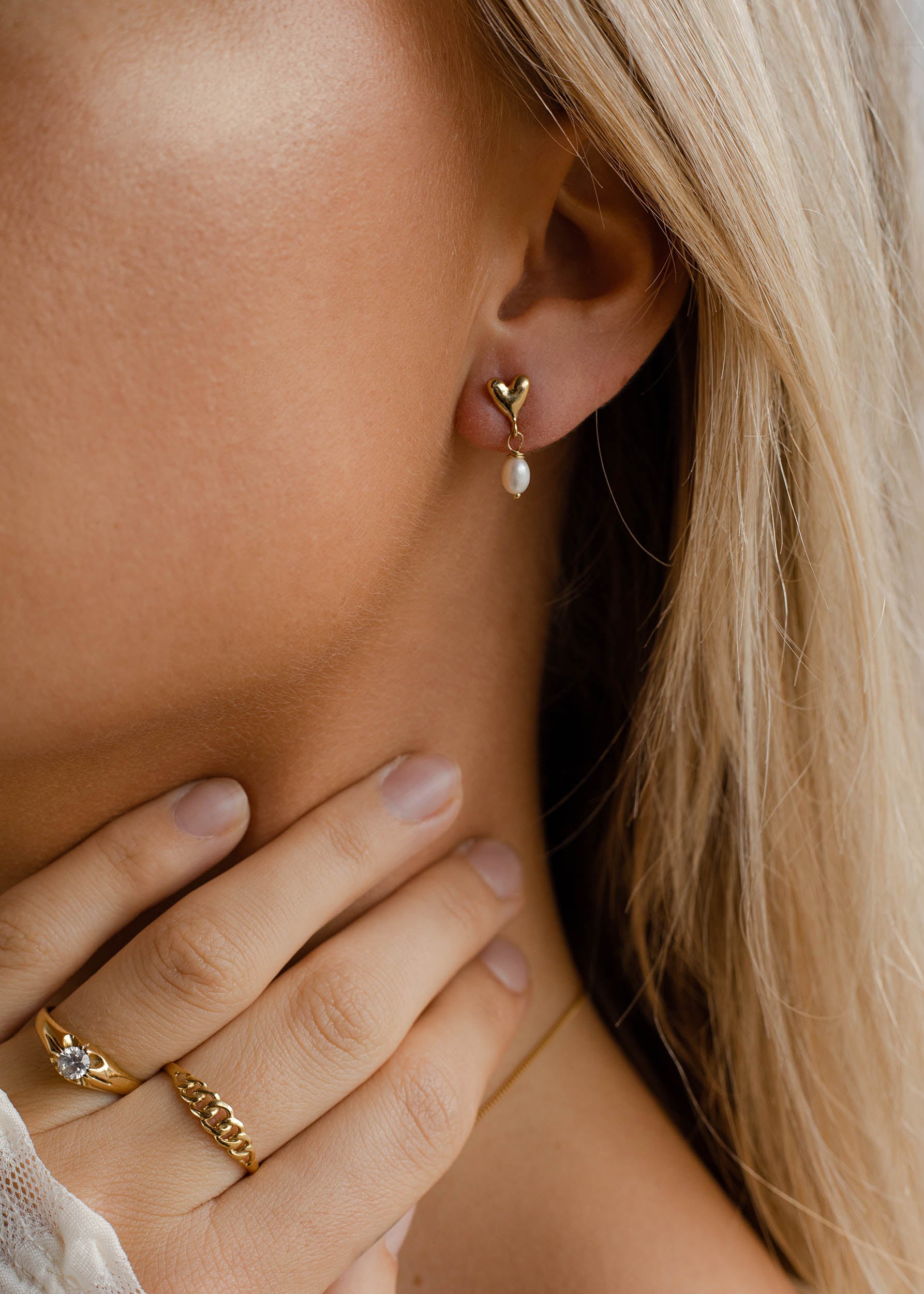 L'amour Perle Studs