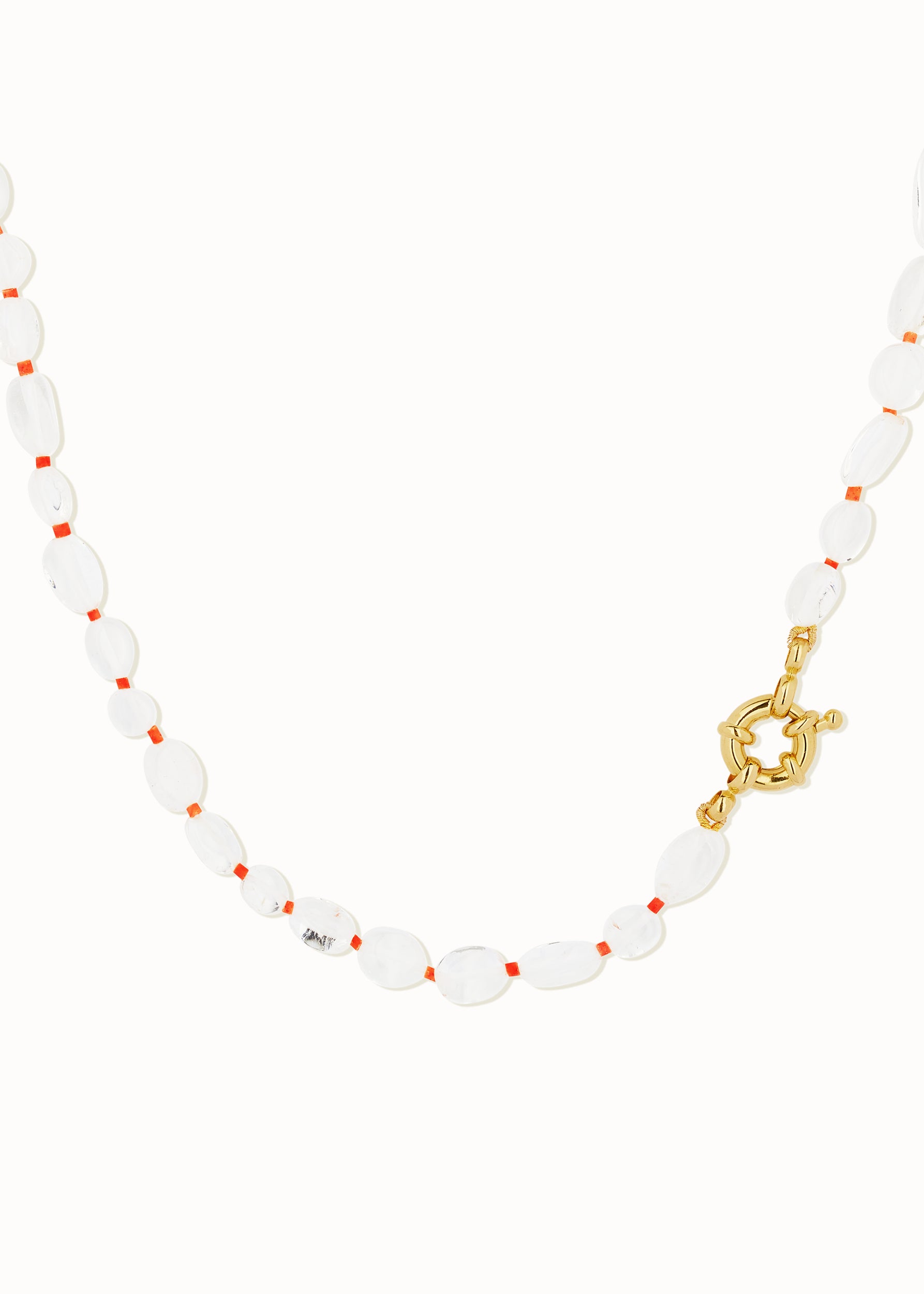 Lily Necklace Coral